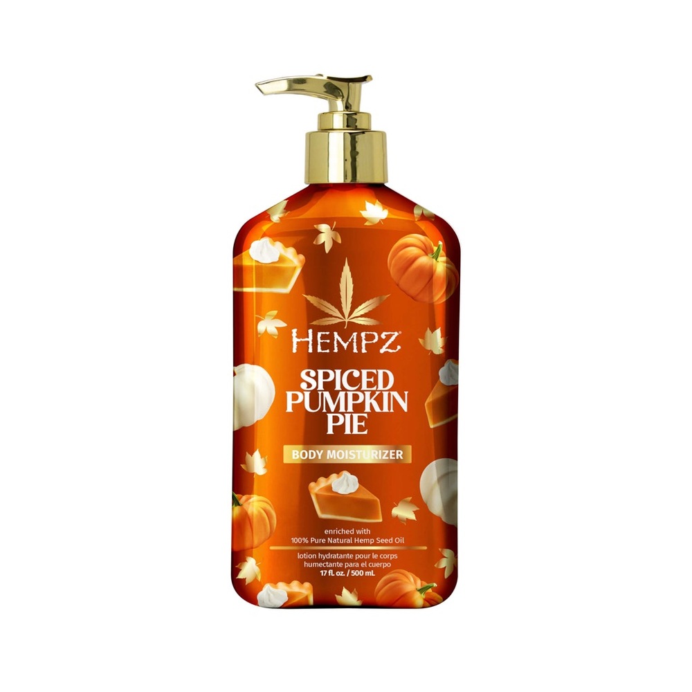 Spiced Pumpkin Pie Body Moisturizer - Orange & Gold